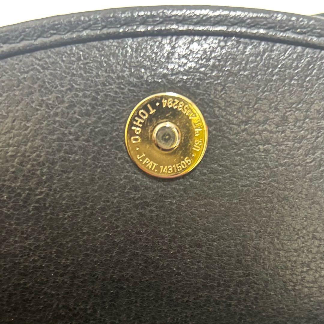 gucci ショルダーバッグ　ワンショルダー　オールドグッチ　ブラック　レザー