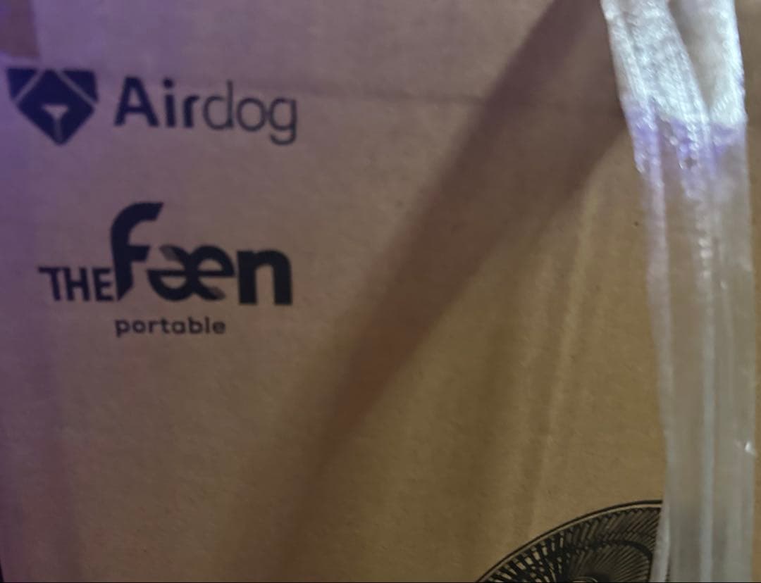 未開封 未使用 Airdog扇風機/AIR-FN-P1B211/ブラック