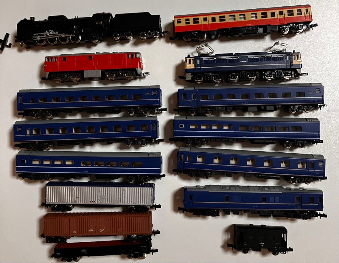 【一部ジャンク(故障品)】KATO、永大 鉄道模型 １４車両
