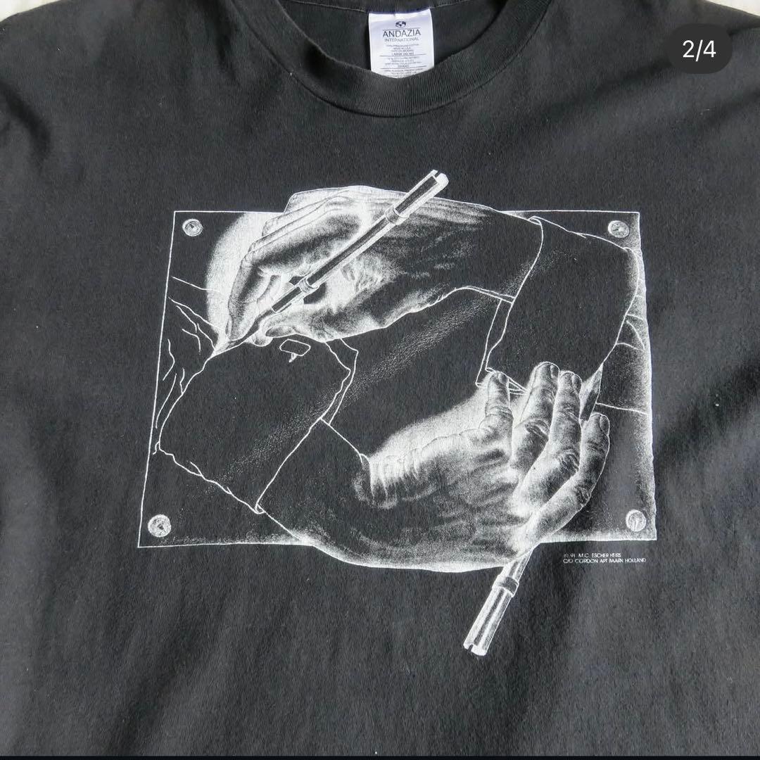 トップス 90s ESCHER t-shirts