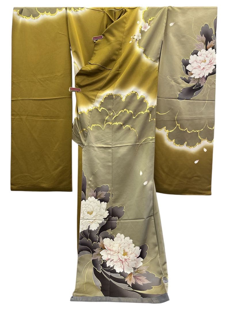 ま*ー様 正絹 振袖 仮絵羽 未仕立て品 1193