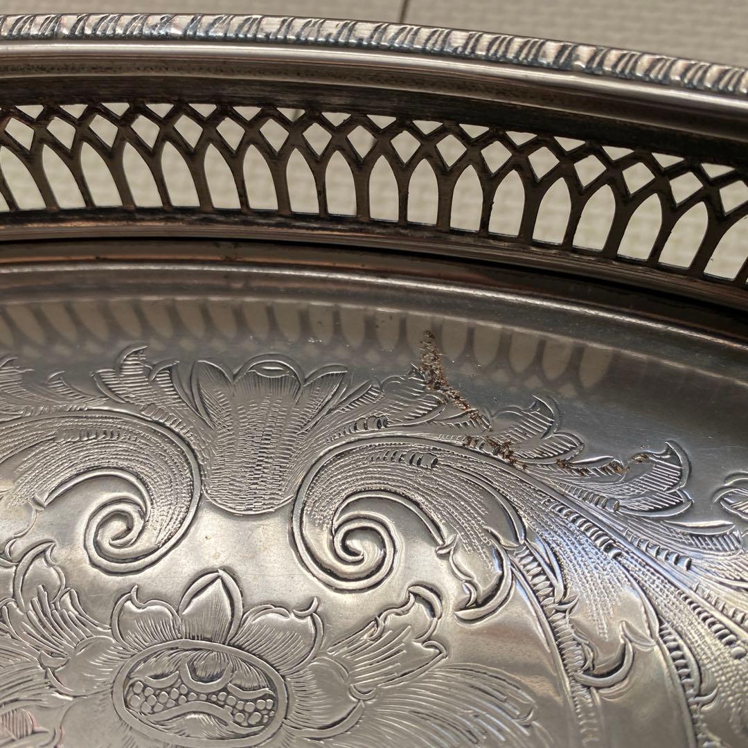 アンティーク　シルバープレート