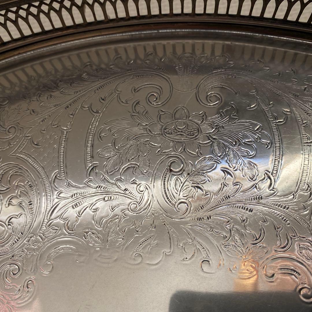 アンティーク　シルバープレート