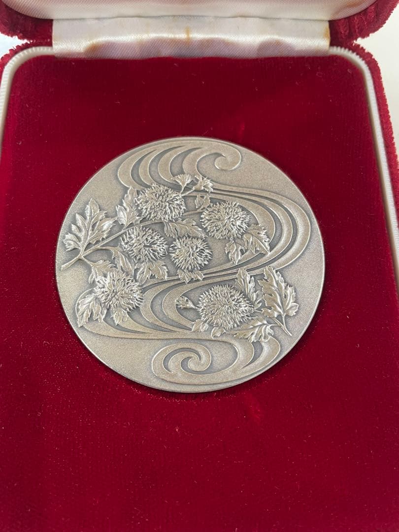 【希少レアモデル】造幣局製　天皇陛下御在位六十年 記念貨幣発行記念メダル