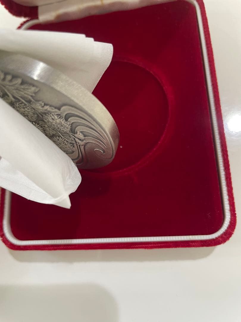 【希少レアモデル】造幣局製　天皇陛下御在位六十年 記念貨幣発行記念メダル