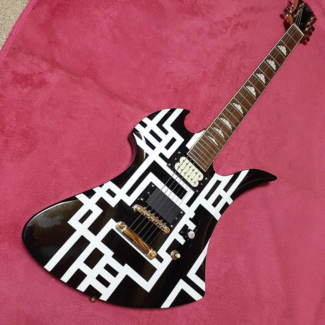 ②【良・美品】Gラインペイント。hide/布袋モデル。モッキンバードエレキギター