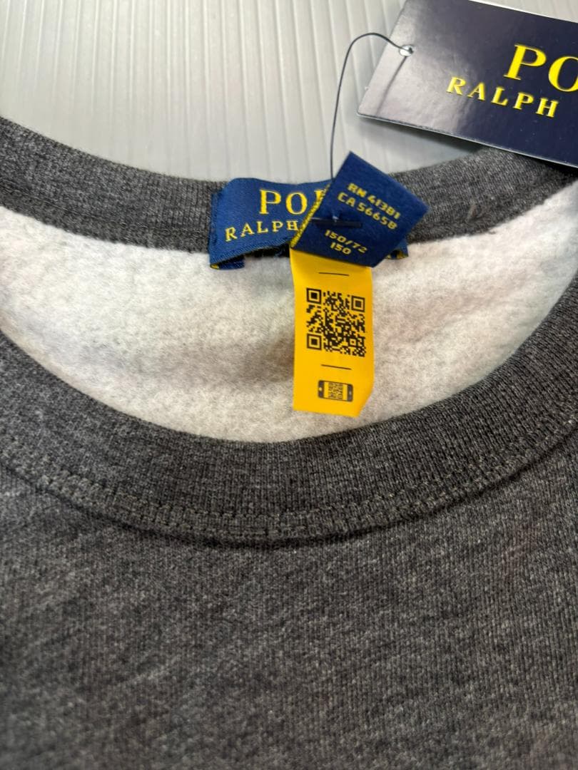 2025最新作新品ラルフローレンボーイズポロベア　トレーナーボーイズM150