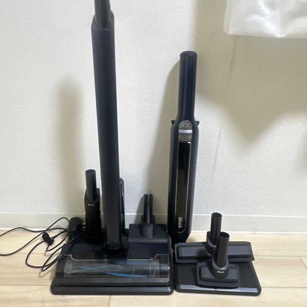 【美品】sharkスティッククリーナー本体 ダークブルー 【送料無料】