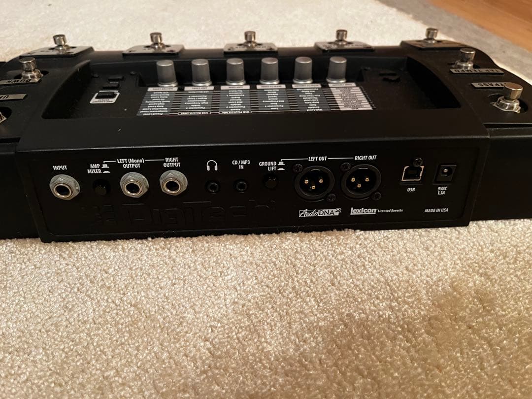 Digitech RP500 マルチエフェクター 専用ケース付 動作確認済
