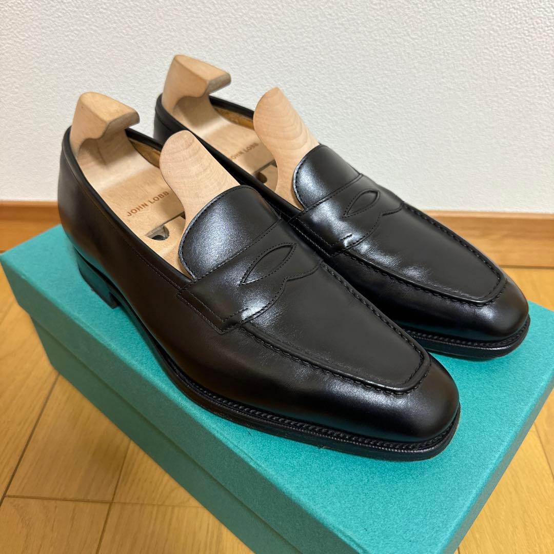 EDWARD GREEN ローファー　ブラックカーフPIMLICO