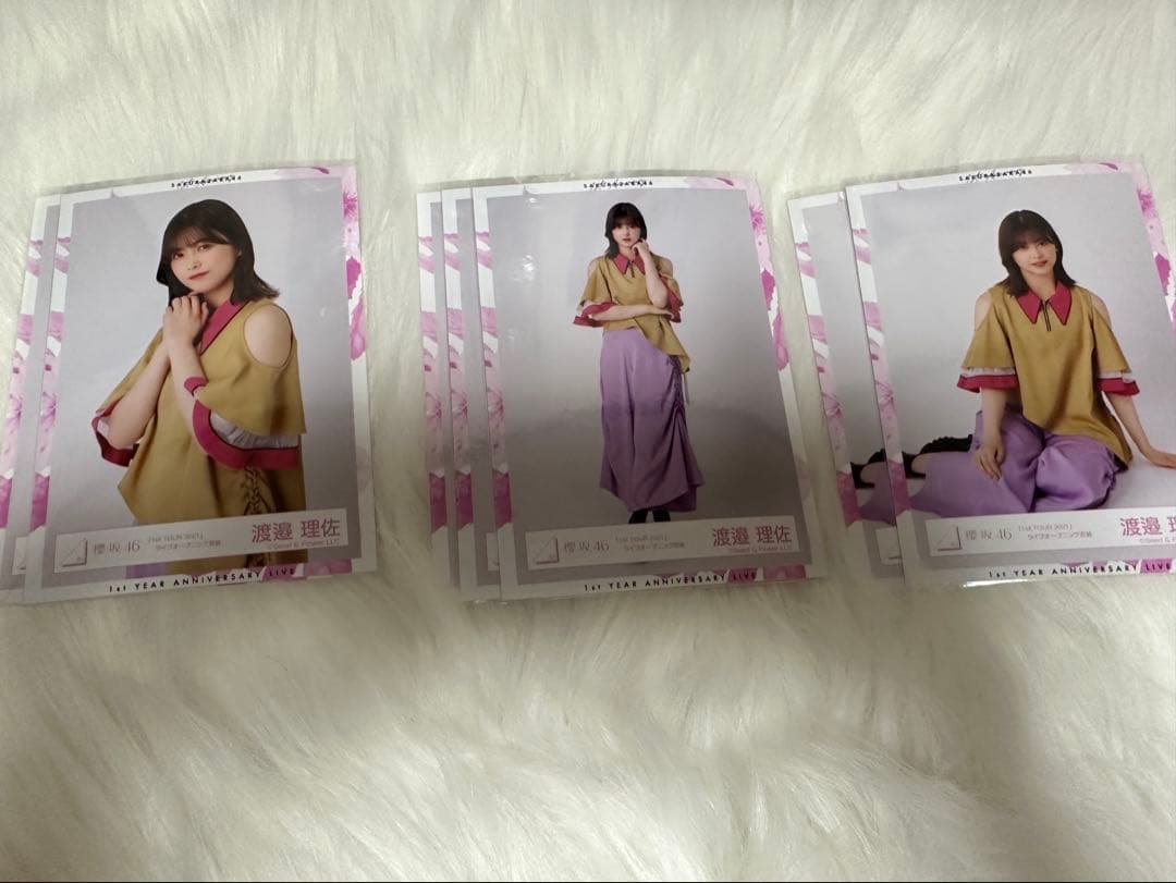 【300枚超】元 欅坂46 櫻坂46 渡邉理佐 生写真　まとめ売り