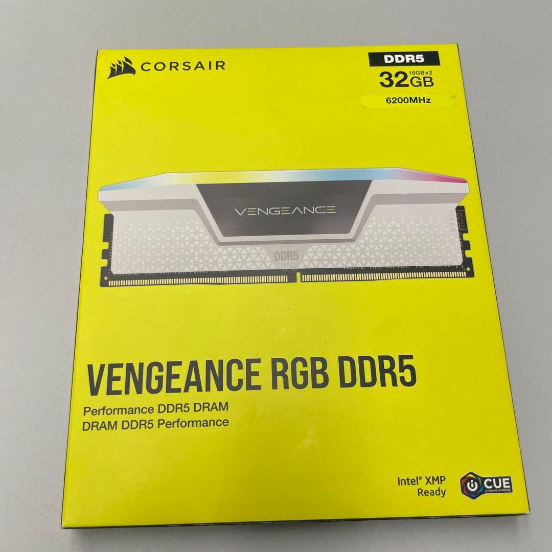 CORSAIR DDR5-6200MHz VENGEANCERGB 16GB×2