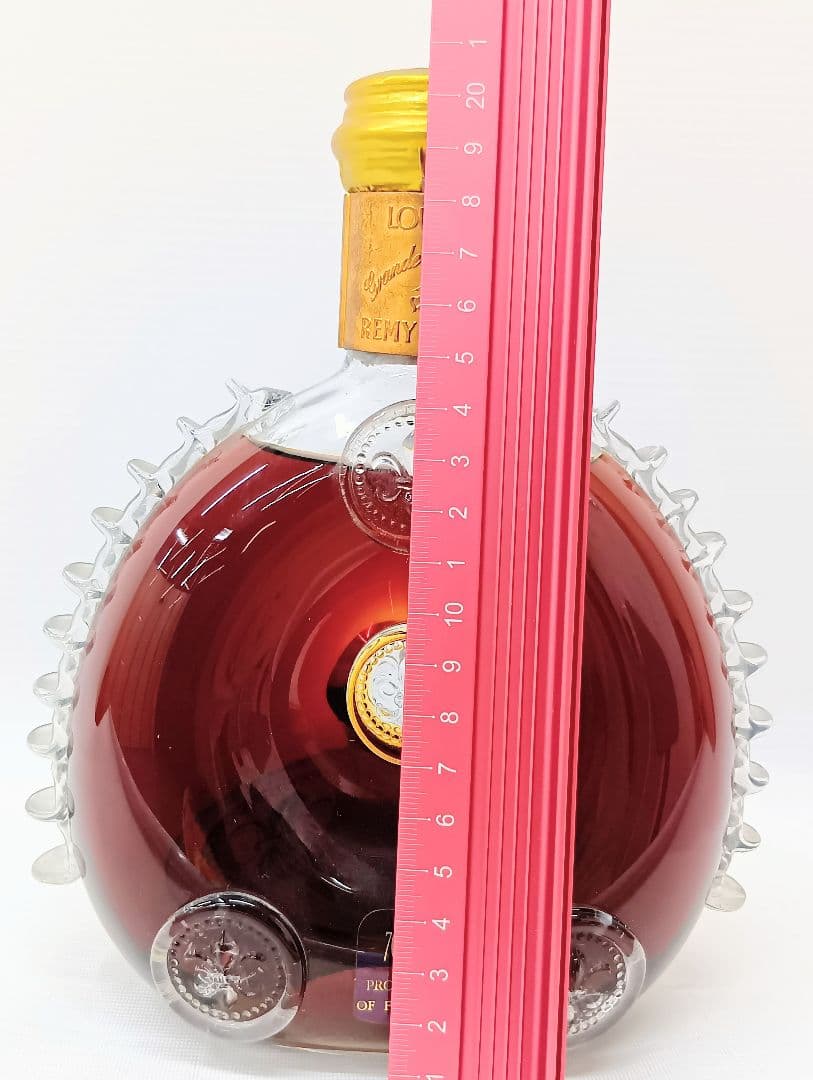 レミーマルタンの最高級コニャック「ルイ13世」 ※本体のみ　ひび割れかけなしYK