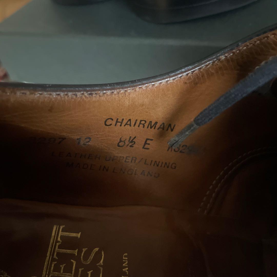 ビームス別注　Crockett & Jones Chairman 8 1/2 E