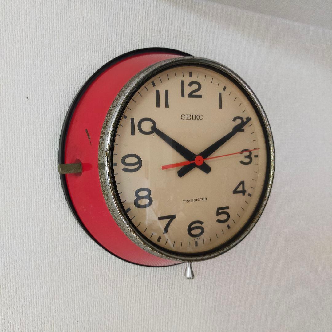 ●動作品　SEIKO　ヴィンテージ　船舶時計　掛時計　昭和レトロ
