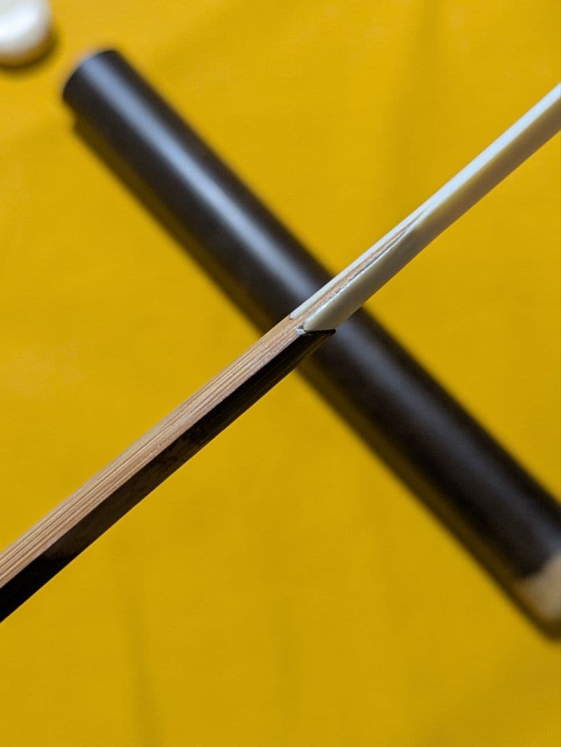 【閉店売り尽し】天然煤竹挟み継茶杓 定寸利休