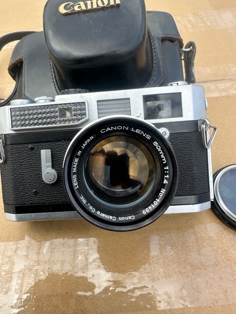 Canon 7 フィルムカメラ 50mm f/1.4レンズ付き