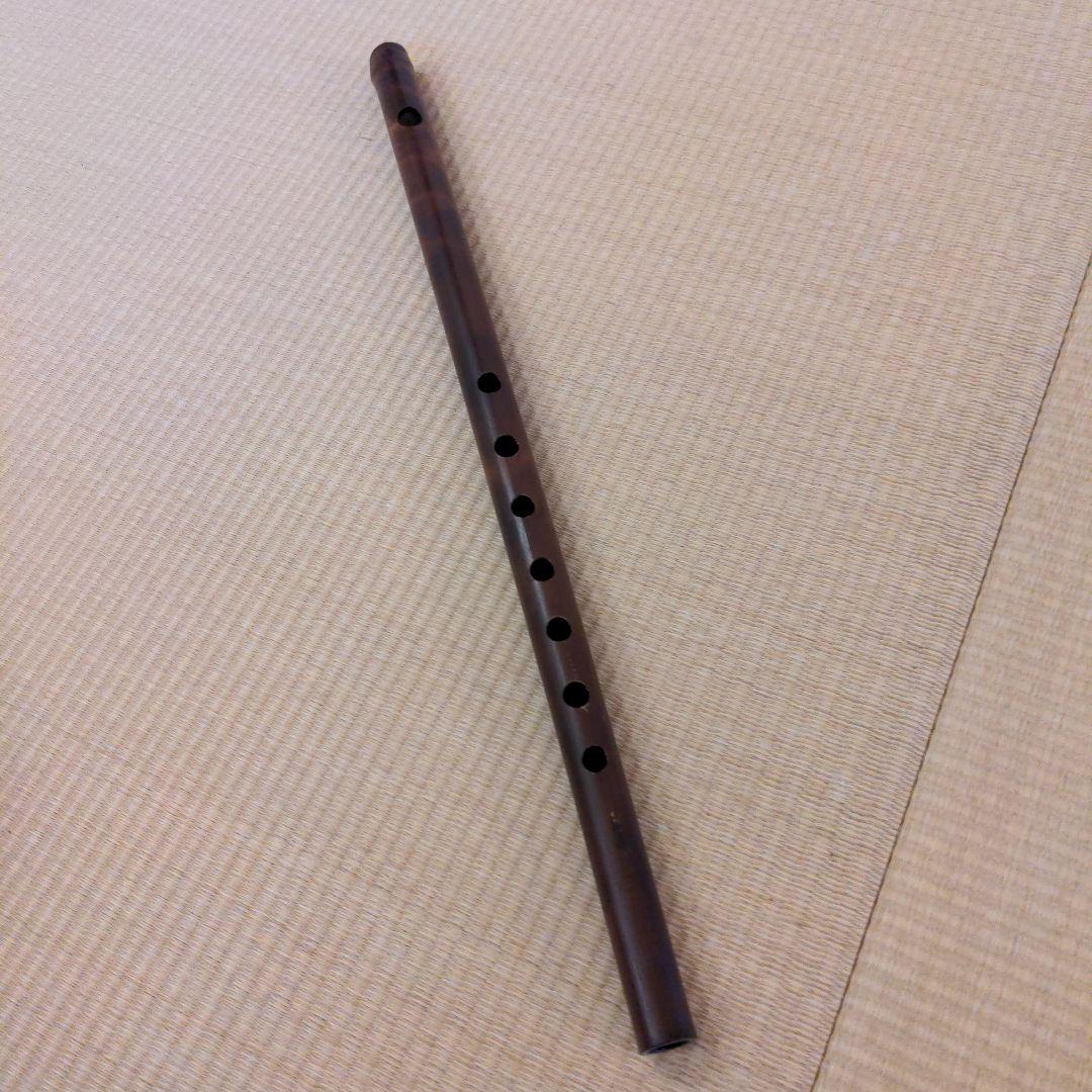 眞隠管 煤竹 四本調子古典調七孔