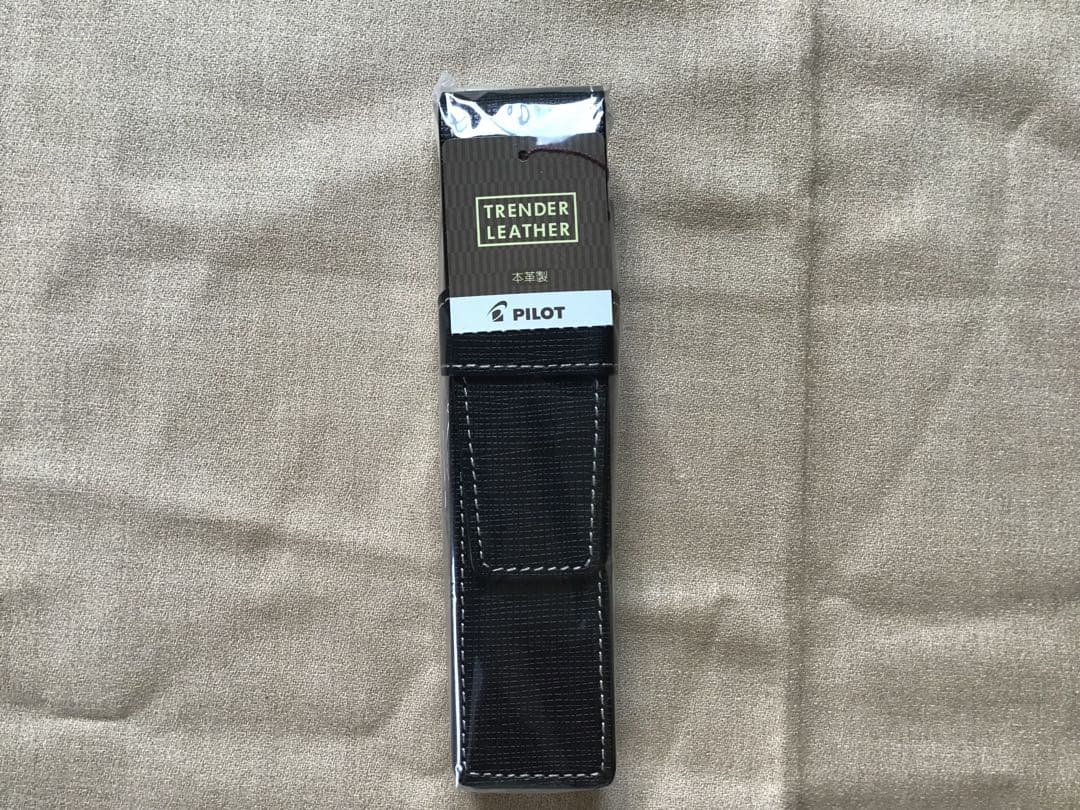 パイロット万年筆&本革製TRENDER LEATHERケース&A6サイズノート