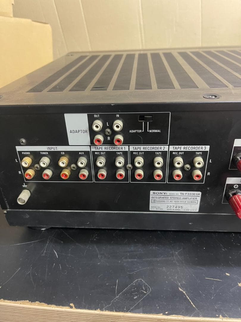 SONY TA-F333ESX プリメインアンプ