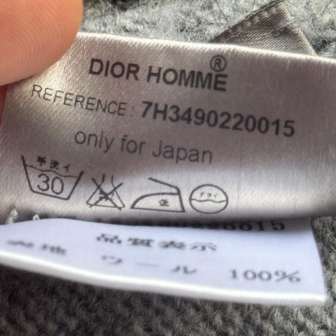 小物 A/W2007 Dior Homme Wool Arm Warmers Grey