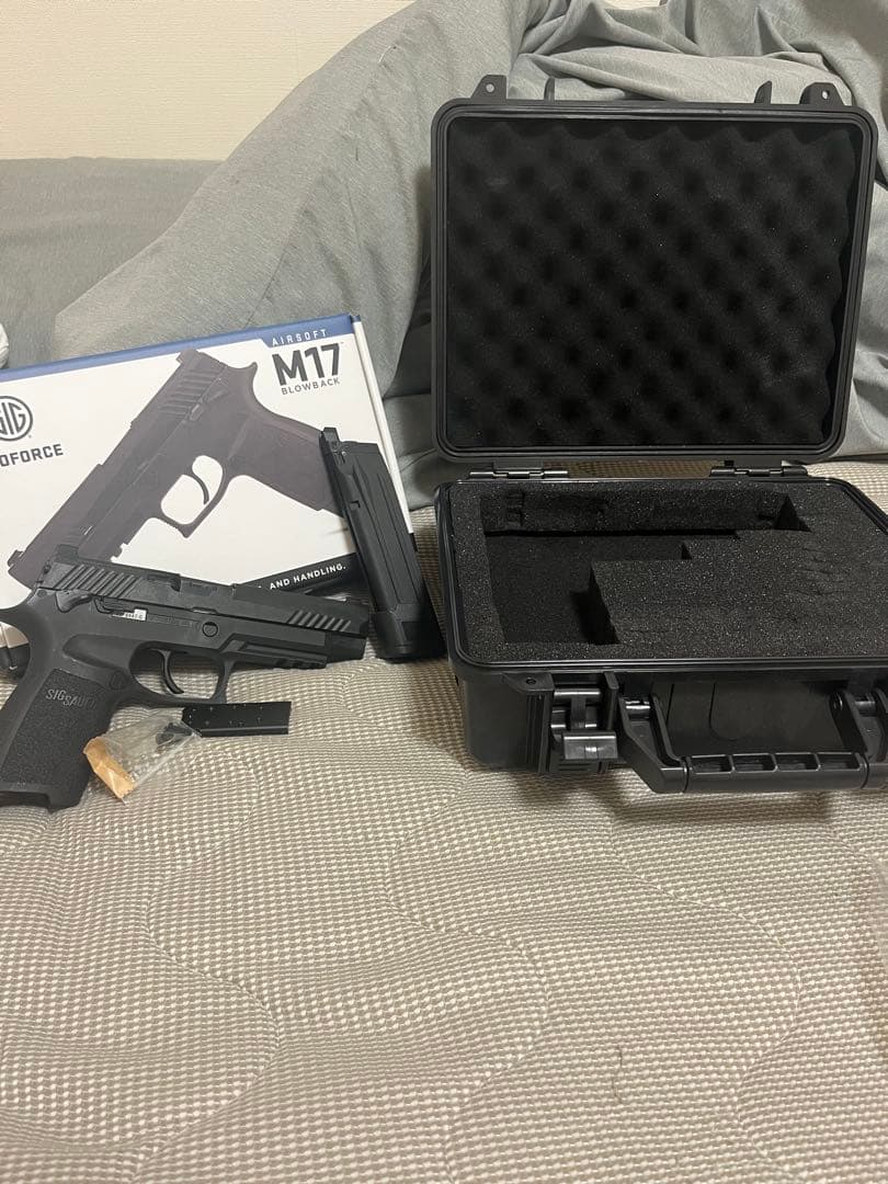 SIGSAUER M17 co2 ケース付き