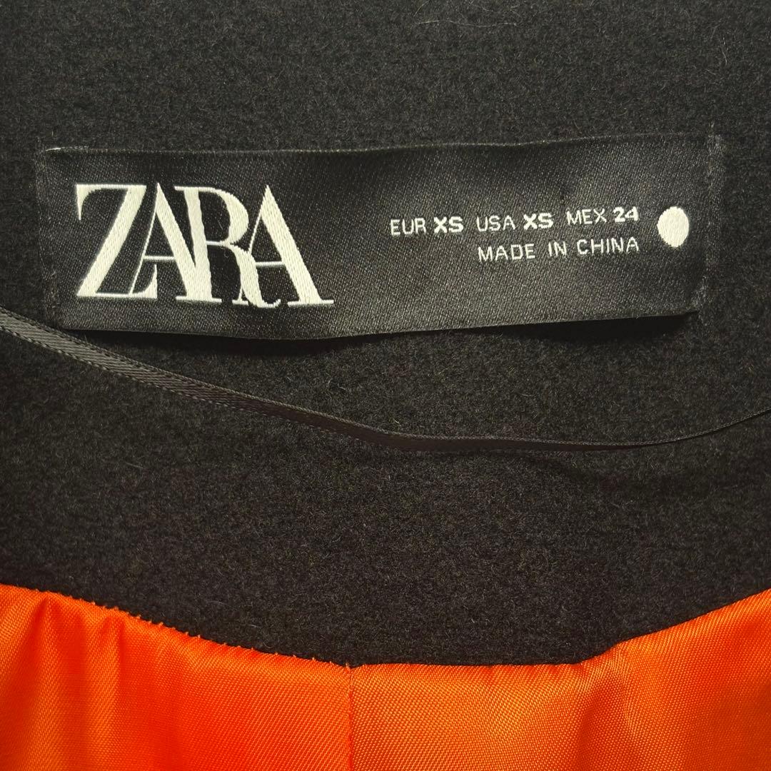 ZARA MA-1切替 マッチングボンバーコート 黒 XS オーバーサイズ