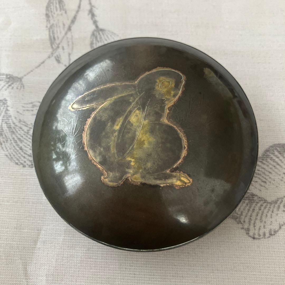 ❤️激レア❤️亀倉蒲舟のうさぎ香合