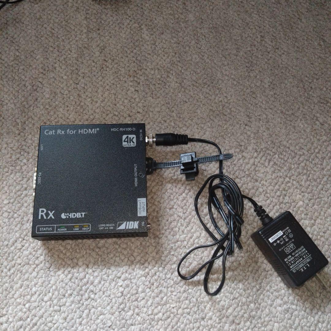 IDK 4K HDMIツイストペアケーブル送受信セット