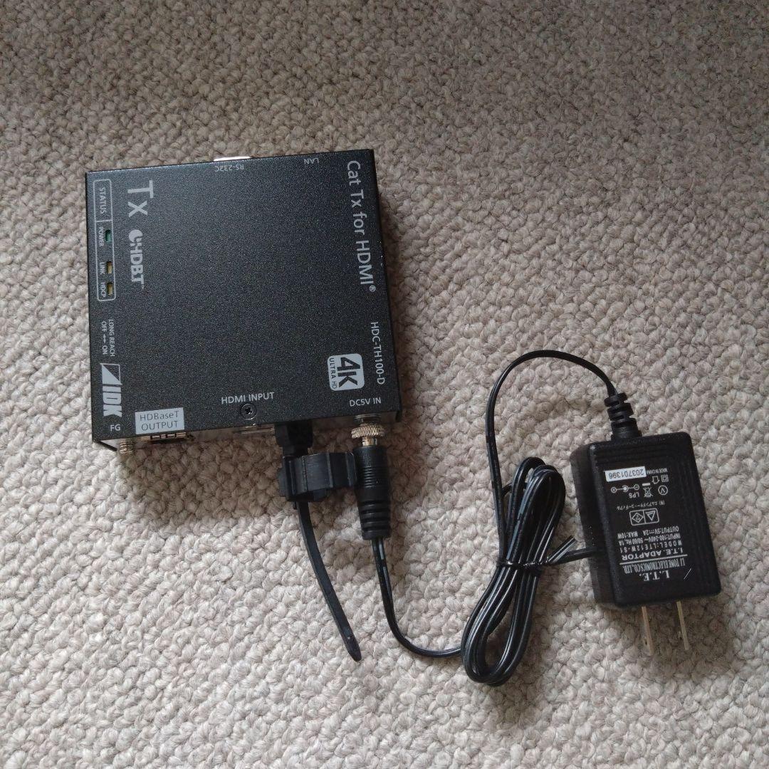 IDK 4K HDMIツイストペアケーブル送受信セット