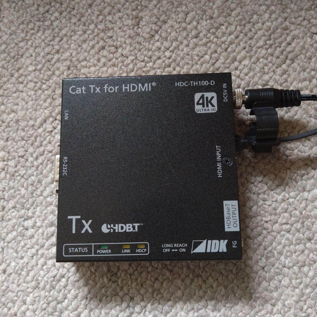 IDK 4K HDMIツイストペアケーブル送受信セット