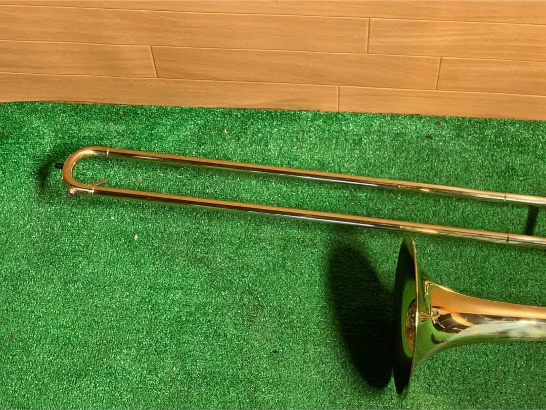 playtechトロンボーンとPyle製ケースYSL-354中古品