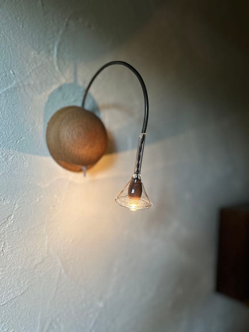 ︎*。ag✧︎*。　丸いオークのミニランプ