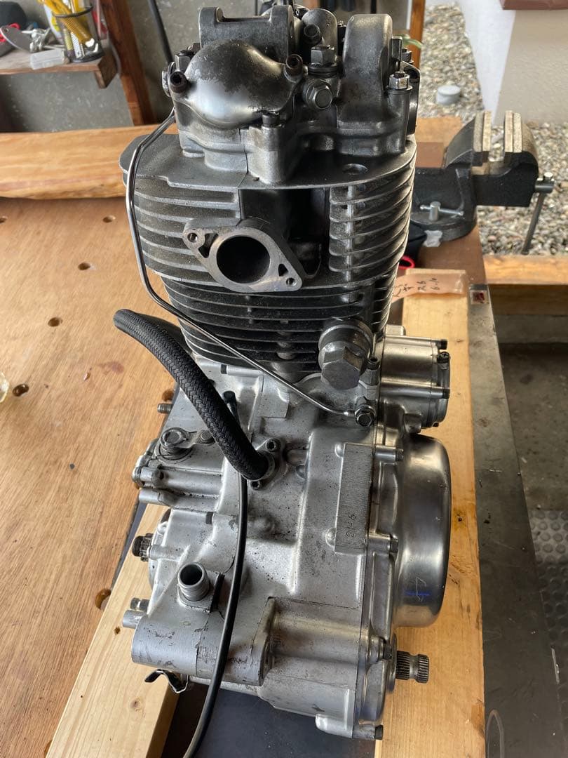 YAMAHA sr400 エンジン