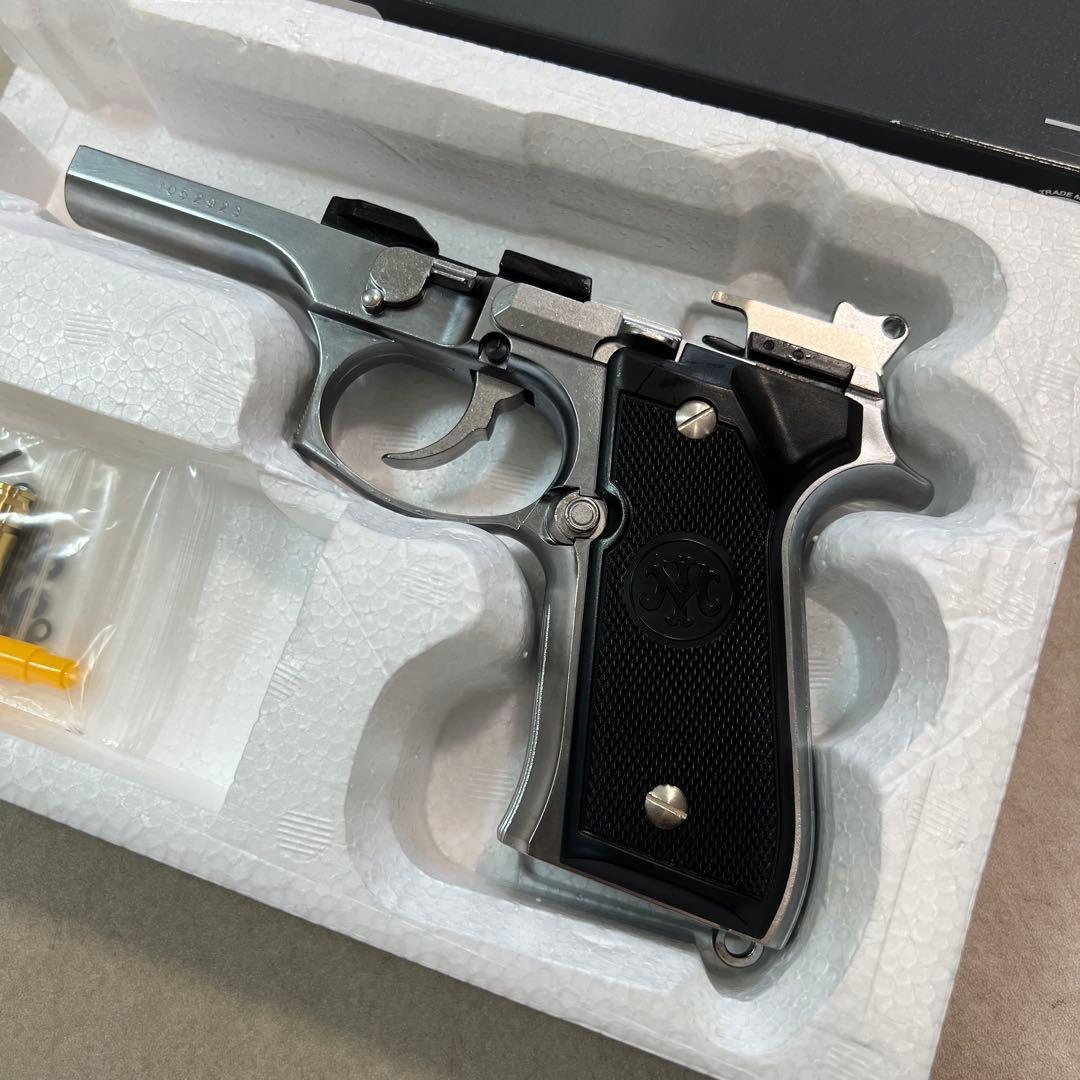 Marushin M9 モデルガン シルバー フレーム カート