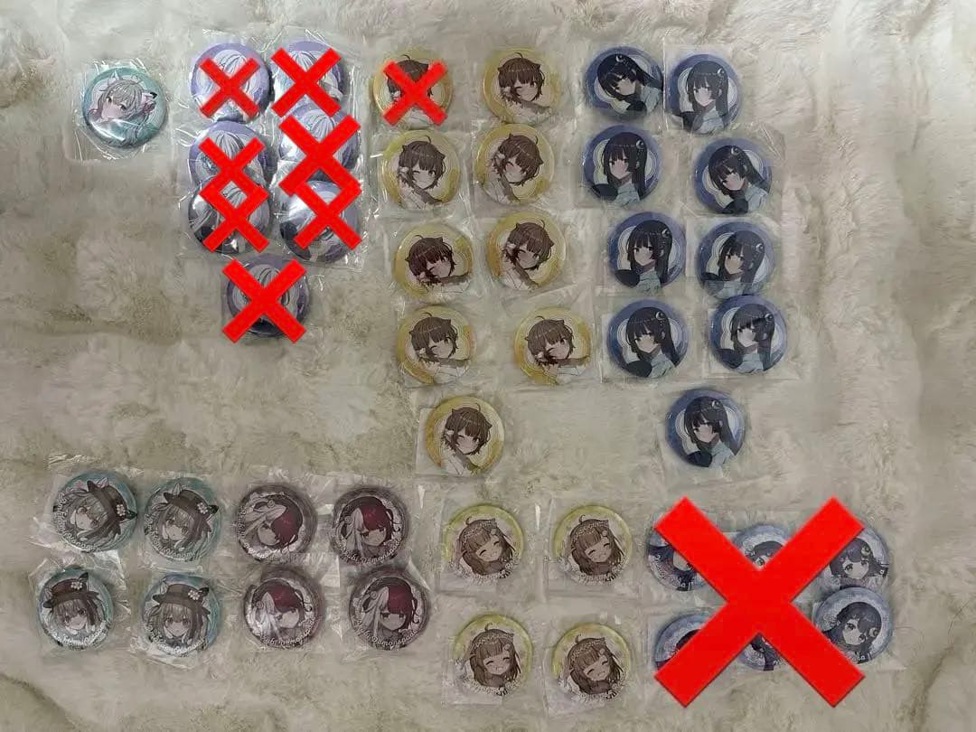 ミリプロ 缶バッチセットDMM スクラッチ