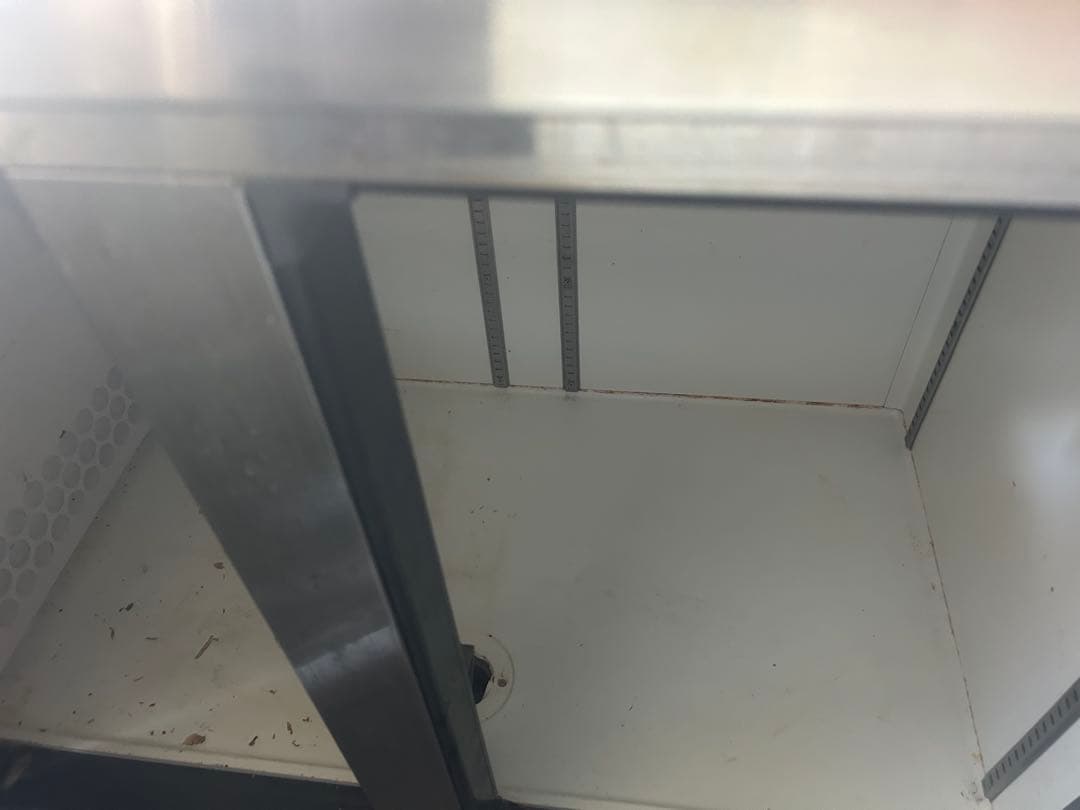 カウンタートップ冷蔵庫 ステンレス 2ドア