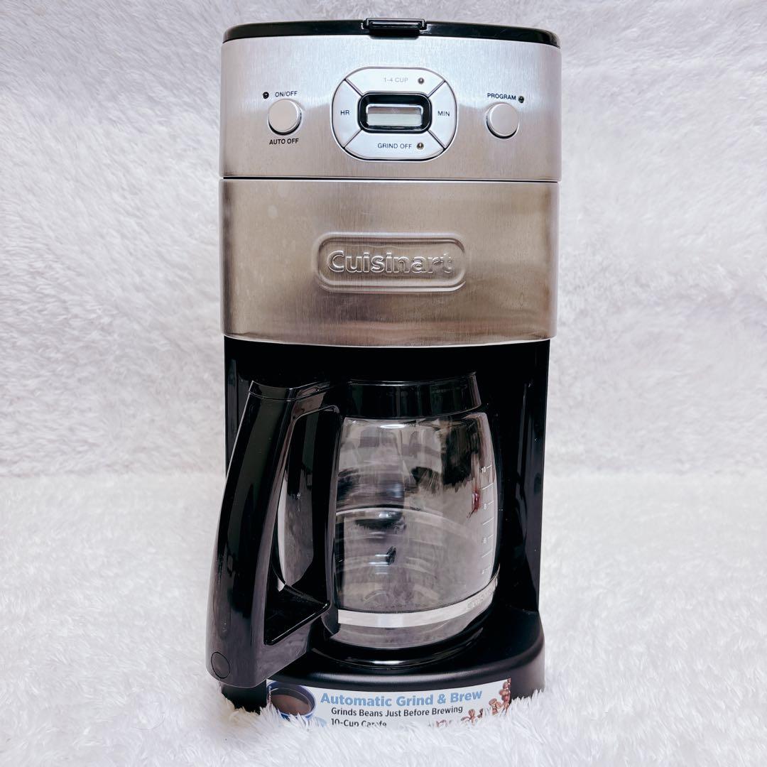 ✨美品✨ Cuisinart 10カップミル付 全自動コーヒーメーカー 2019