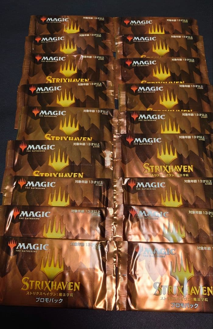 MTG ストリクスヘイヴン：魔法学院 プロモパック通常18、フォイル版6 セット