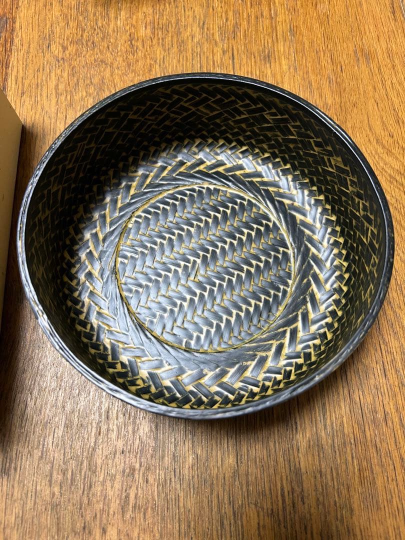 ★ 井上らんたい漆器　菓子器　小物入れ　正月