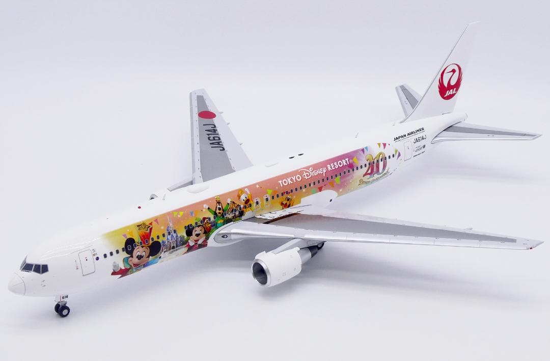航空機・ヘリコプター JAL 767-300ER JA614J 1/200