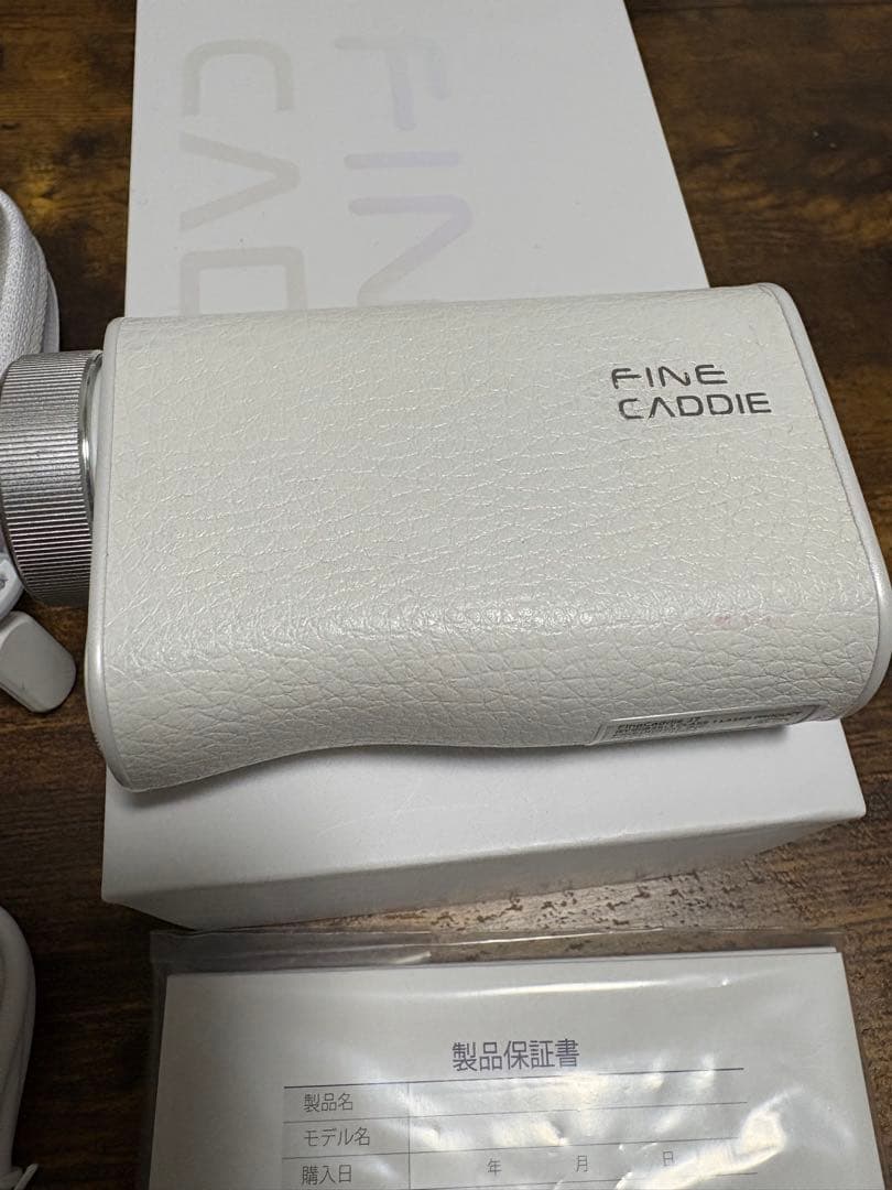 ファインキャディJ7 mini ゴルフ用距離計 ホワイト