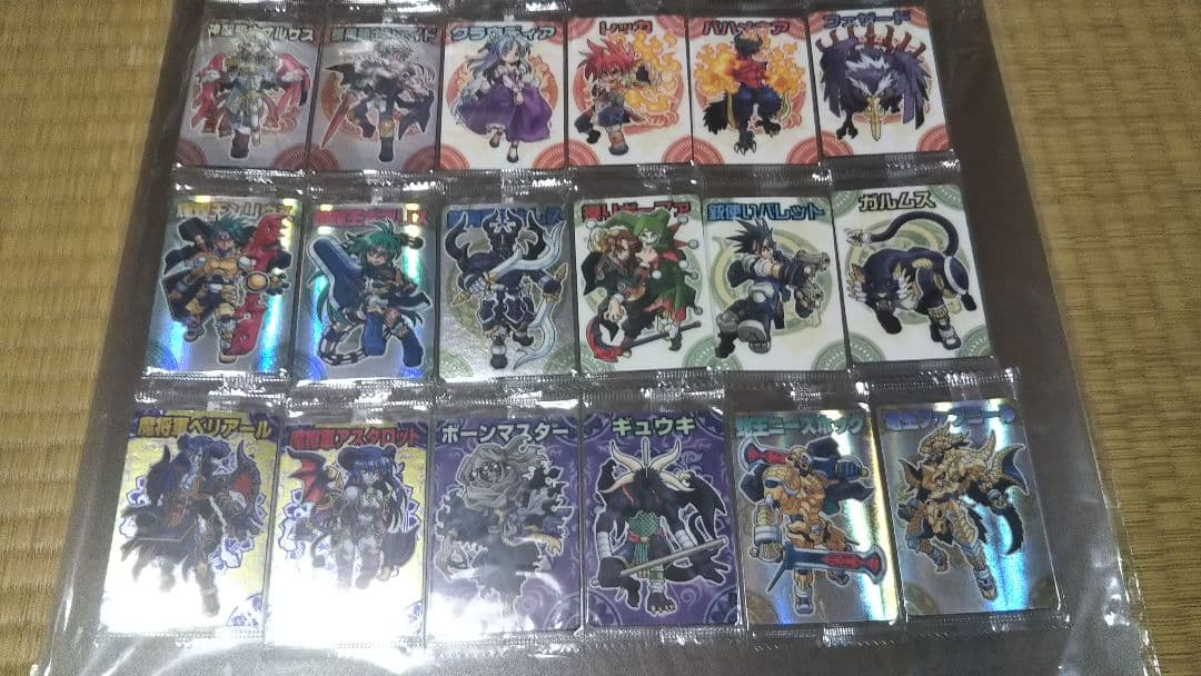 【とむ】神羅万象チョコ 一章1弾～4弾＆チョコスナック版コンプセット