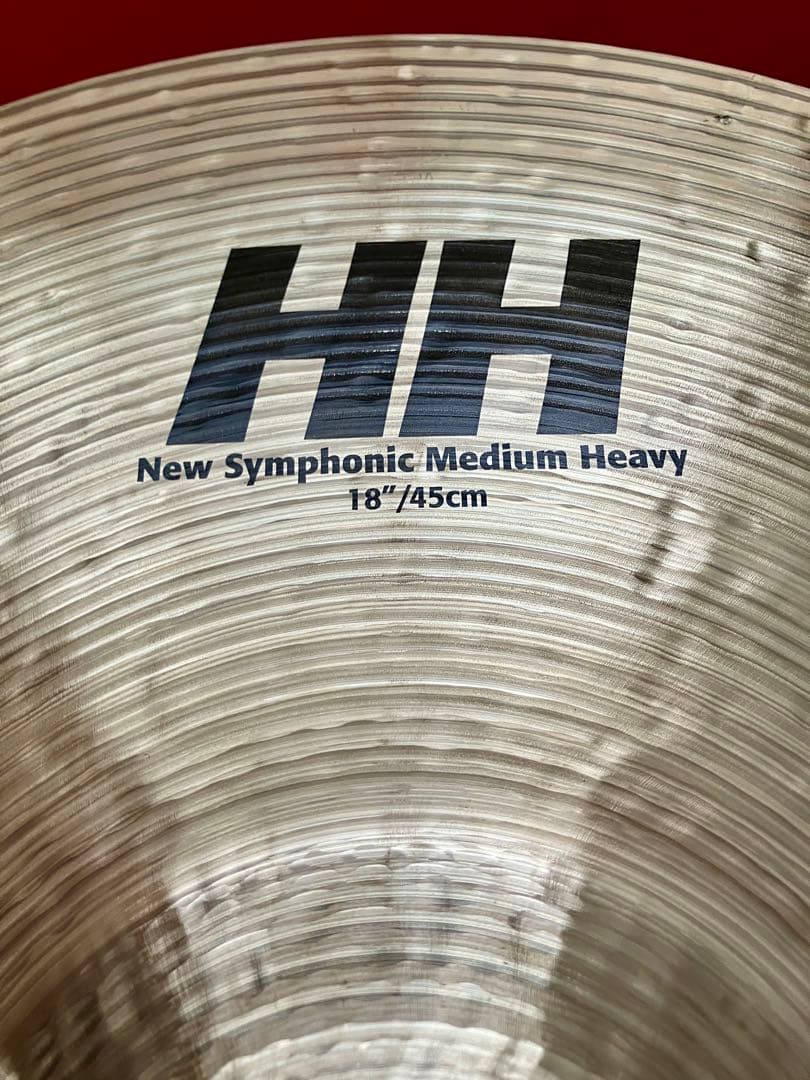 合わせシンバル 18\" セイビアン HH NewSymphonic MH 中古