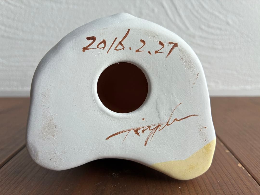 工房輪葉葉　鯛猫　右手上げ　招き猫　四つ葉のクローバー