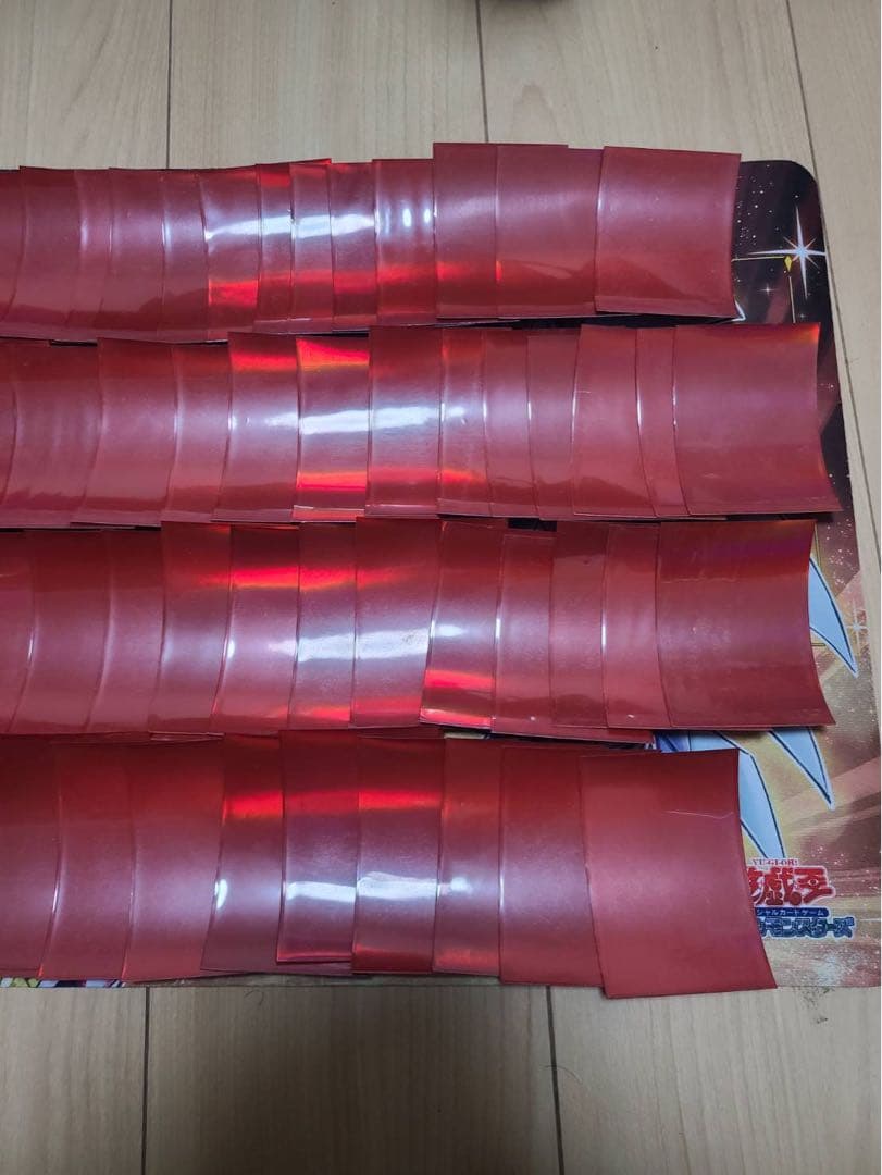 【傷みあり】遊戯王 遊城十代 スリーブ 76枚④