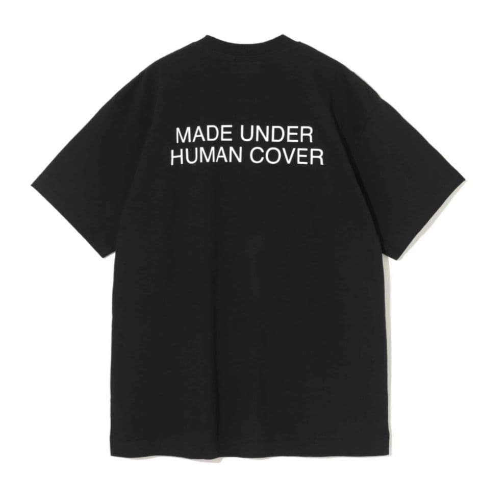 HUMAN MADE × UNDERCOVER GRAPHIC TEE 黒/L