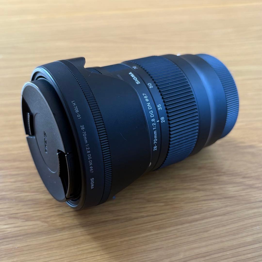 【美品】SIGMA 28-70mm F2.8 DG DN ズームレンズ