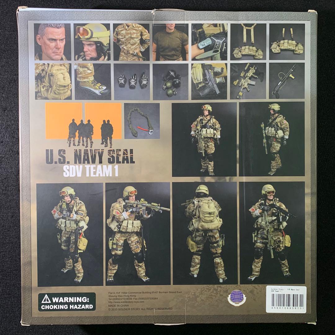 ま*わ様 Soldier Story 1/6 米海軍 ネイビーシールズ輸送部隊チ