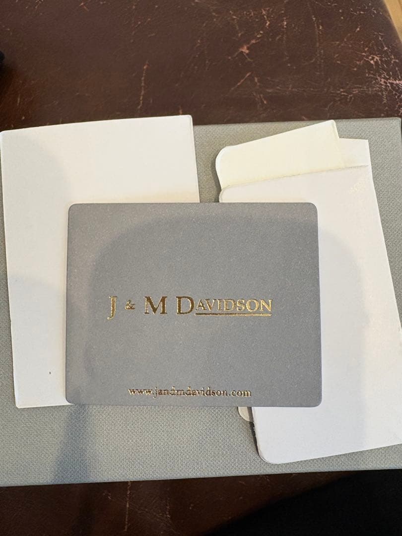 J&M DAVIDSON スタッズ　ミニ財布